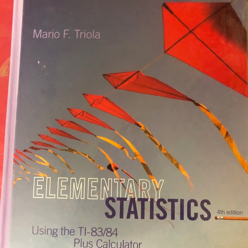 Elementary Statistics college book